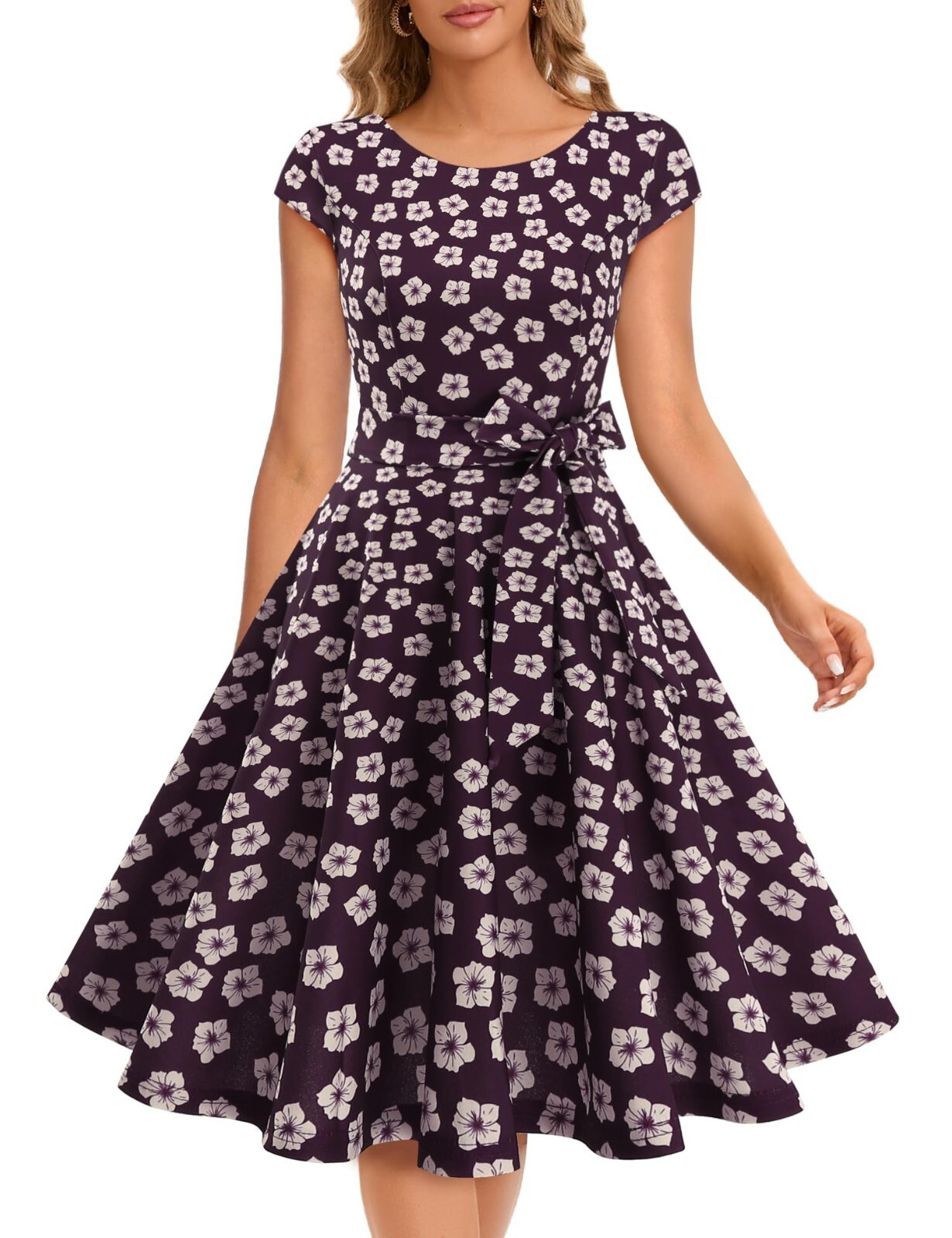 Dressystar Women&#39;s Vintage Cocktail Party Dress 1950s Retro Rockabilly Sz S - $21.00