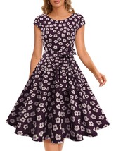 Dressystar Women&#39;s Vintage Cocktail Party Dress 1950s Retro Rockabilly Sz S - $391.43 MXN