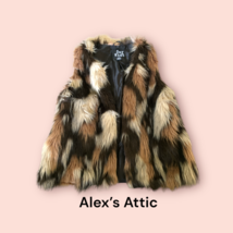 Say What faux fur vest size M pre-owned - £19.42 GBP