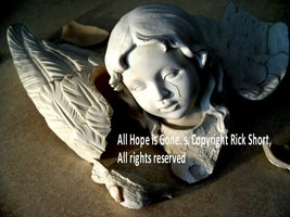 Feathered Friends Angel and bird death and resurrection fine art print - €38,53 EUR