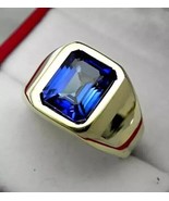 2Ct Emerald Lab Created Sapphire Wedding Engagement Ring 14K Yellow Gold... - $343.81 CAD