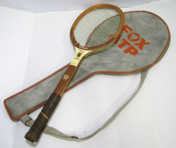 Billie Jean King Capri Light Wood Wison Tennis Racquet 4 1/2&quot; Grip 27&quot; FOX ATP - £27.91 GBP