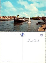 Netherlands Lesser Antilles Curacao Pontoon Bridge Sailboat Ship VTG Postcard - £7.51 GBP