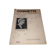 Vintage Sheet Music &quot;Coquette&quot; - Irving Berlin - 1928 - Mary Pickford - Sam Tayl - £4.62 GBP