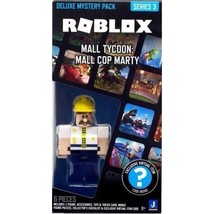 Roblox Deluxe Mystery Pack Series 3 Mall Tycoon: Mall Cop Marty Code Incl. NEW - £14.21 GBP