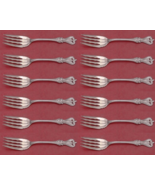 Old Colonial by Towle Sterling Silver Salad Fork Set 12 pieces 6 1/4&quot; - $711.81