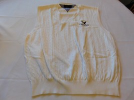 Tommy Hilfiger Golf Men&#39;s Sleeveless Sweater Shirt Size XL xlarge White GUC - £16.18 GBP
