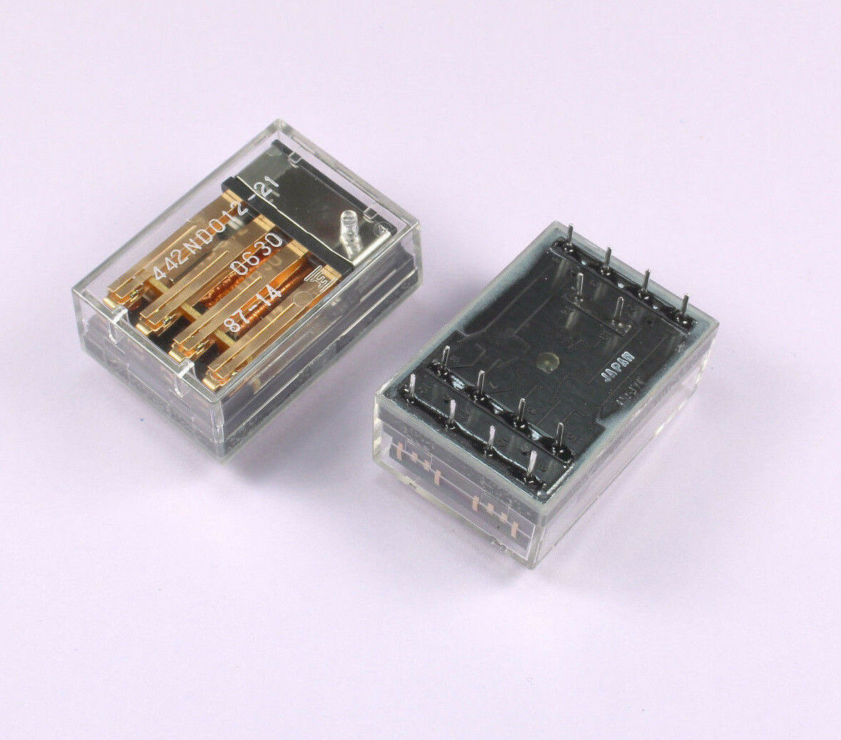 4pcs FUJITSU Relay FBR442ND012-21, 4PDT, 12vdc - $8.25