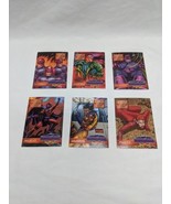 Set Of (6) Marvel Overpower Sins Of The Future Cards 1-6 - €10,23 EUR