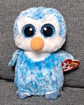 NM* Ty Beanie Boos - ICE CUBE the Blue Penguin (6 Inch)(Glitter Eyes) NMWMT - $16.99