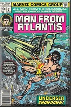 Man From Atlantis #3 (1978) *Bronze Age / Marvel Comics / Mark Harris* - $2.75