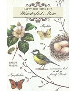 Happy Birthday To A Wonderful Mom - Mother Birthday Greeting Card - 06937 - $2.79