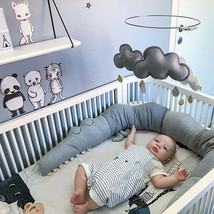 Baby Bedding Cartoon Baby Crib Bumper Pillow Infant Cradle Kids Bed Fenc... - $66.04+