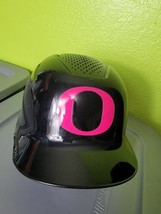 Oregon Ducks Baseball Softball Helmet Player Issue Black Pink #7 Evoshie... - $135.47