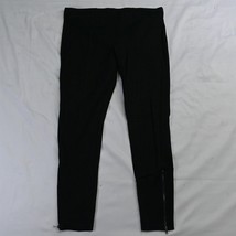 KUT from the Kloth 8 Black Ponte Pull On Skinny Zip Cuff Womens Dress Pants - $19.49