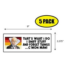 5 PACK 3.37"x 9" BIDEN SNIFF STUFF Sticker Decal Gift MAGA Trump BS0240 - $6.53
