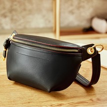 MAHEU Ins korea hot fashion style woman bags leather fanny pa for  outdoor trave - £93.23 GBP