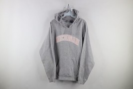 Vtg Womens Medium Distressed Spell Out Polka Dot University of Michigan Hoodie - £39.43 GBP