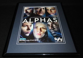 Alphas 2011 Syfy Framed 11x14 ORIGINAL Advertisement David Strathairn - £39.56 GBP