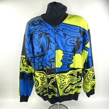 COLMAR Trophy Windbreaker Sportswear Made In Italy Pullover Jacket Blue ... - £18.65 GBP