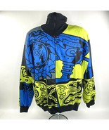 COLMAR Trophy Windbreaker Sportswear Made In Italy Pullover Jacket Blue ... - £18.68 GBP