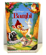 Walt Disney  &quot;Bambi&quot; VHS  Black Diamond Classic Edition #942 - £11.84 GBP