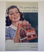 Coca-Cola Coke Soda VINTAGE STYLE Advertisement Postcard 4 X 6” - £3.86 GBP