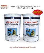 2x Alpha Lipid Lifeline Blended Milk Colostrum Powder 450g Immune &amp; Gut ... - $3,110.12 MXN