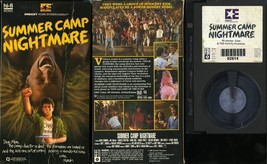 SUMMER CAMP NIGHTMARE BETA MELISSA REEVES CHUCK CONNORS EMBASSY VIDEO TE... - $49.95