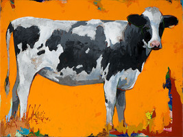country farm animals cow cattle chicken ceramic tile mural backsplash 12&quot;x18&quot; - £59.34 GBP