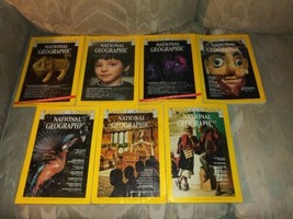 Lot 7 1974 National Geographic Vintage Magazines Jan Apr May Aug Sept Oct Nov... - £33.13 GBP