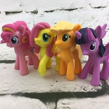 My Little Pony G4 Twilight Sparkle Fluttershy Pinkie Applejack McDonalds Lot #2 - £11.84 GBP