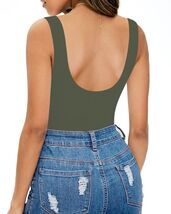 MANGOPOP Women's Backless Sleeveless Bodysuit White Size S - $76.41 MXN MANGOPOP Women's Backless Sleeveless Bodysuit White Size S - $76.41 MXN