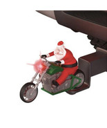 Hitch Critters Animated Ball Hitch Cover and Brake Light - Biker Santa - £14.94 GBP