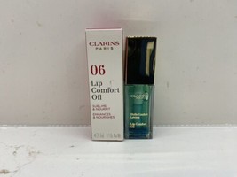 Clarins Lip Comfort Oil #06 Mint .1 oz NIB - $18.80