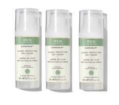 3x REN Clean Skincare Evercalm Global Protection Day Cream 1.7 fl oz each - £27.14 GBP