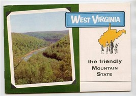West Virginia Friendly Mountain State Booklet 1950&#39;s Governor Cecil Unde... - £21.67 GBP
