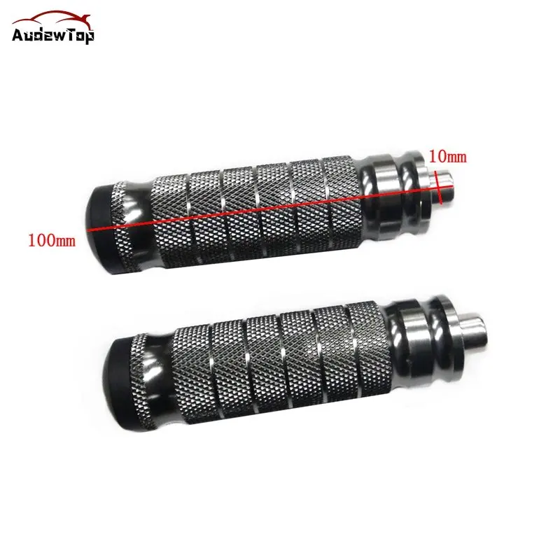  8mm universal motorcycle motorbike rear foot pegs pedal for yamaha for ktm duke125 200 thumb200