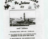 Taqueria el Rodeo De Jalisco Menu Colony Drive San Antonio Texas  - £9.51 GBP
