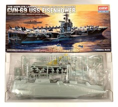 Uss Eisenhower CVN-69 Carrier 1/800 Scale Plastic Model Kit - Assembly Required - £42.82 GBP