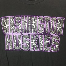 Washington Huskies Football Shirt Mens 2XL T-Shirt Short Sleeve - £8.55 GBP