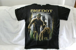 BIGFOOT FORESTLAND SECURITY BEAR TREES FOREST SASQUATCH FUNNY T-SHIRT - $11.16+