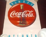 Coca Cola Poster “Always Coca Cola” Atlanta 18&quot;x24&quot; - £14.42 GBP