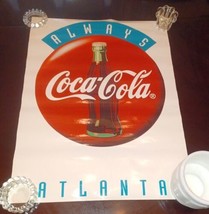 Coca Cola Poster “Always Coca Cola” Atlanta 18&quot;x24&quot; - £14.37 GBP