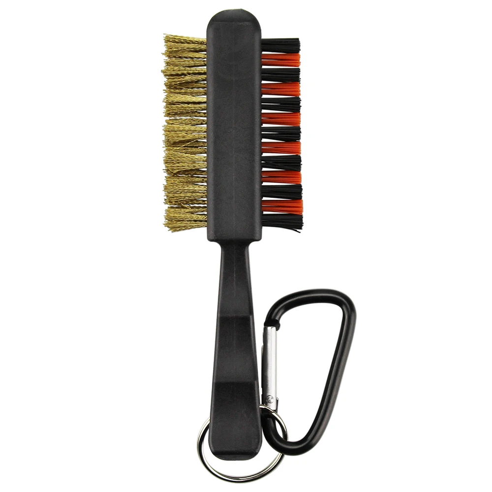 Golf Brush Golf Club Head Cleaning Brush Double Side ss Nylon Golf Groove Cleane - £77.73 GBP