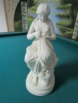 Greco-Compatible with Roman Figurine Sculpture Paris Ceramic Penelope - Harvest  - £131.08 GBP