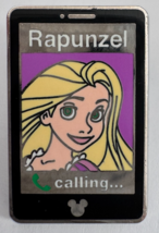 Disney Princess Rapunzel Calling Mobile Phone from Tangled Pin - $9.89