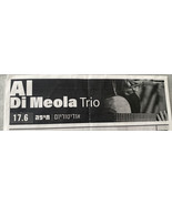Al Di Meola Trio e-Ticket 17/06/22 Haifa, Israel - £10.14 GBP
