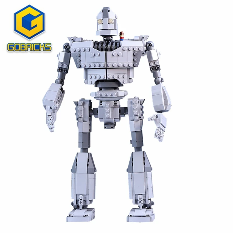 Gobricks Building Blocks MOC Mechanical Series Iron Robot Classic Movie Gia - £102.22 GBP
