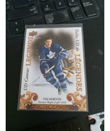 2023 Tim Hortons Collectors Series Ud Canvas Legends Tim Horton - $2.93